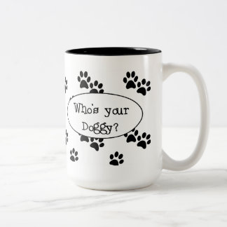 De Café Em Dois Tons Quem é sua caneca do Doggy