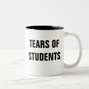 De Café Em Dois Tons Rasgos da caneca dos estudantes
