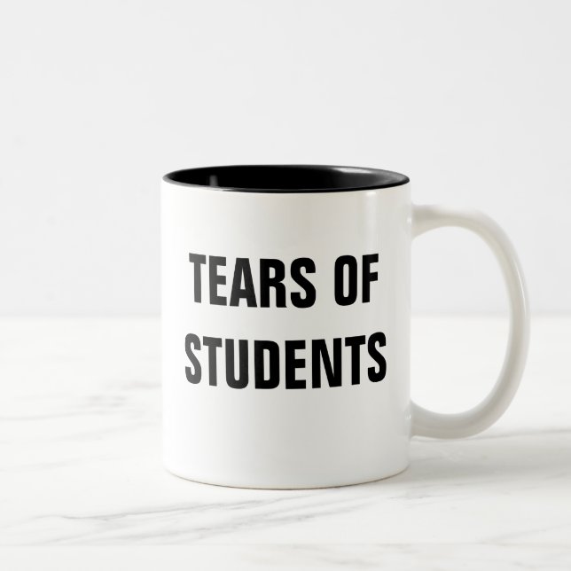De Café Em Dois Tons Rasgos da caneca dos estudantes (Direita)