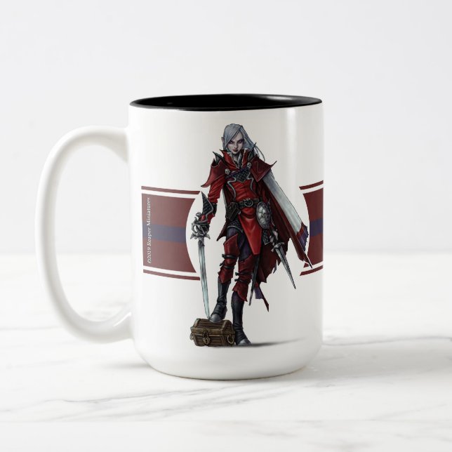De Café Em Dois Tons ReaperCon 2019 - Caneca dos lobos do sangue (Esquerda)