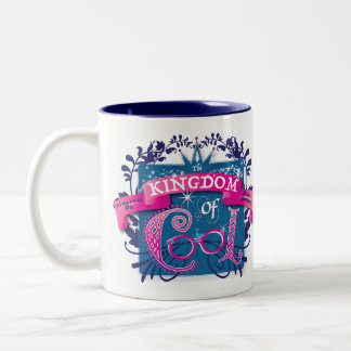 De Café Em Dois Tons Reino da caneca legal