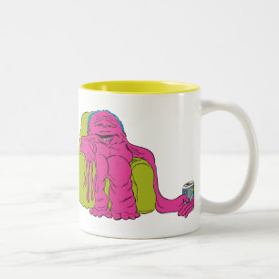 De Café Em Dois Tons "Relaxe" a caneca
