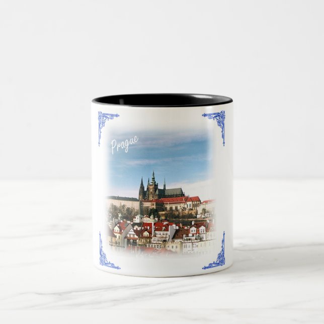 De Café Em Dois Tons República Checa-Praga e a caneca do castelo (Centro)