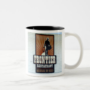 De Café Em Dois Tons RESTAURANTE da FRONTEIRA - caneca