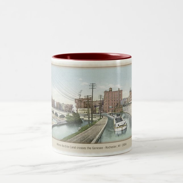 De Café Em Dois Tons Rochester NY - Caneca (Centro)
