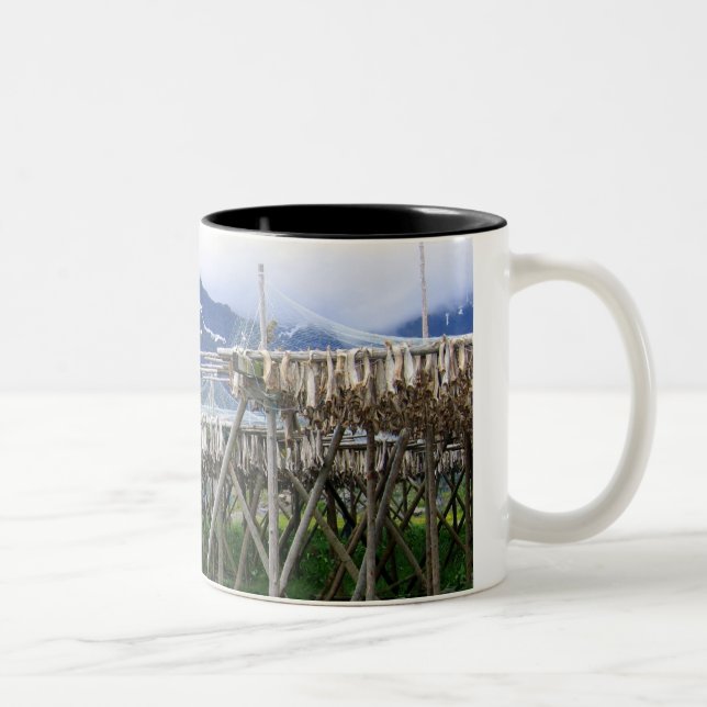 De Café Em Dois Tons Secado com a caneca do vento (Direita)