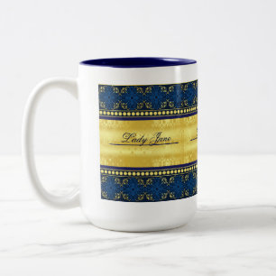 De Café Em Dois Tons Senhora da caneca elegante do Ladyship do solar