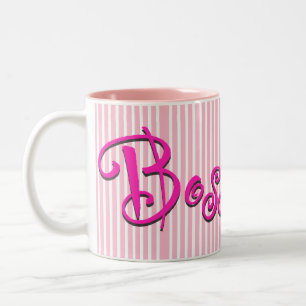 De Café Em Dois Tons Senhora Presente Caneca do chefe