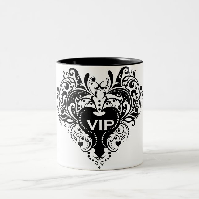 De Café Em Dois Tons Senhorita Véspera - caneca do VIP (Centro)