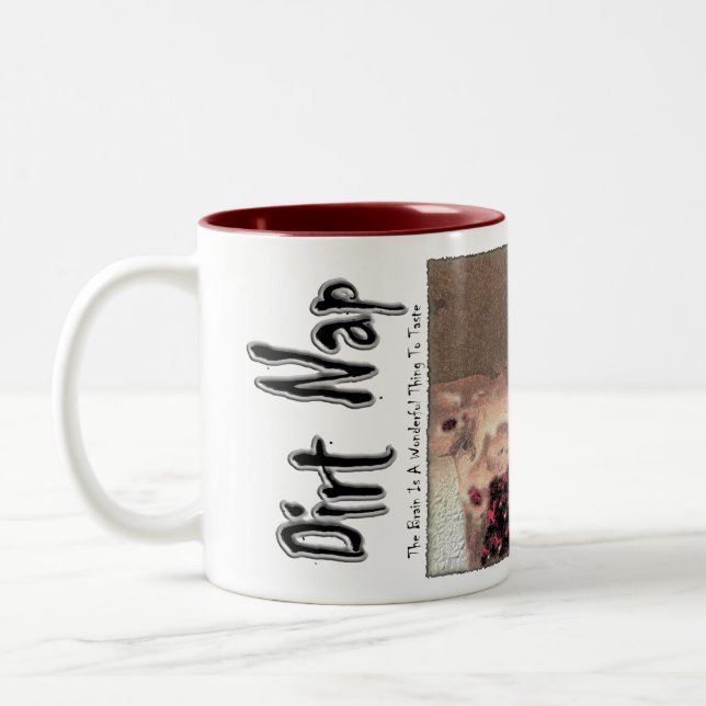 De Café Em Dois Tons SESTA da SUJEIRA a caneca (Esquerda)