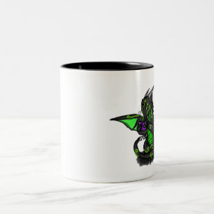 De Café Em Dois Tons Sira a caneca do chá/café do dragão