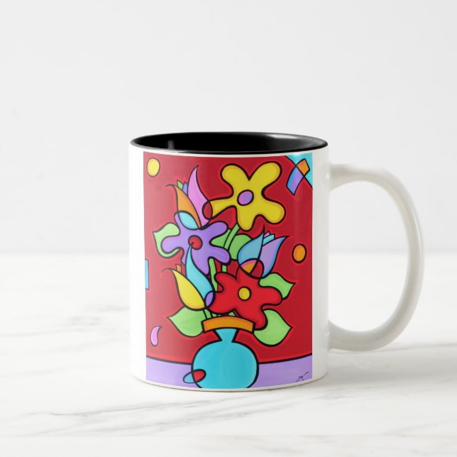 De Café Em Dois Tons Sonya Paz - Mobilia Cluster5 HI2 - caneca (Direita)