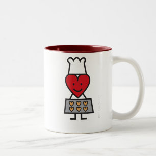 De Café Em Dois Tons Sr. Coração Caneca