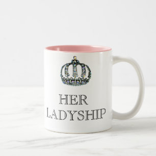 De Café Em Dois Tons SUA caneca do LADYSHIP