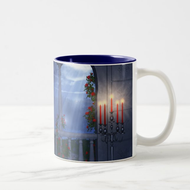De Café Em Dois Tons Sua Caneca Prateada (Direita)
