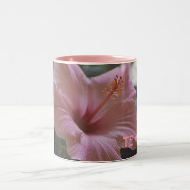 De Café Em Dois Tons TE AMO - caneca (Centro)