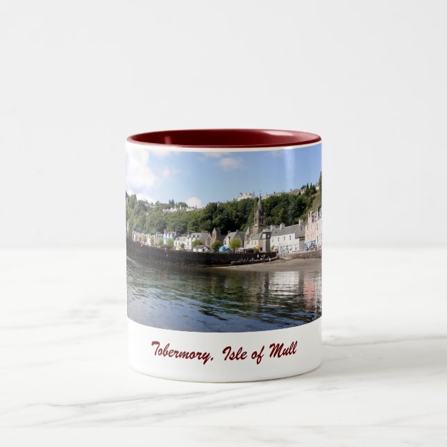 De Café Em Dois Tons Tobermory, ilha da caneca Mull (Centro)