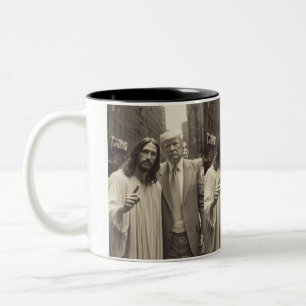 De Café Em Dois Tons Tremor e caneca Jesus