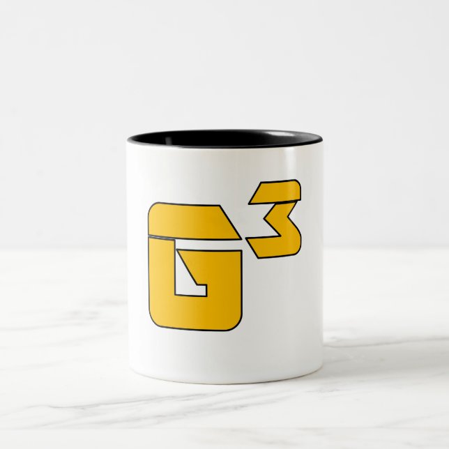 De Café Em Dois Tons Três caneca geração (Centro)