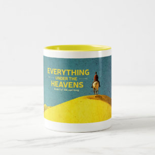 De Café Em Dois Tons Tudo sob a caneca 2 do céu