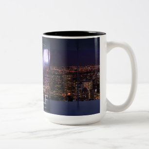 De Café Em Dois Tons Um com a caneca Wolf NYC