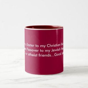 De Café Em Dois Tons Uma caneca do brinde da páscoa…