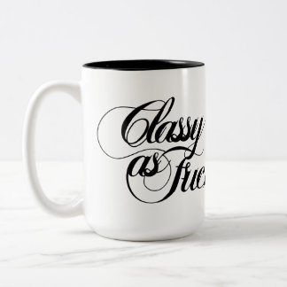 De Café Em Dois Tons uma caneca elegante