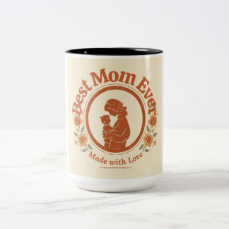 De Café Em Dois Tons Uma caneca vintage para sua mãe no Dia das Mães