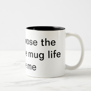 De Café Em Dois Tons vida do vândalo da vida da caneca