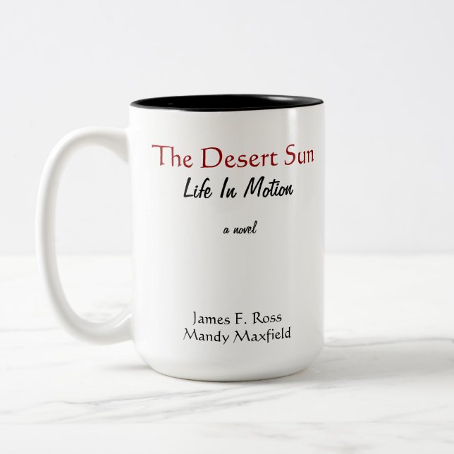 De Café Em Dois Tons Vida na caneca do movimento (Esquerda)