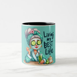 De Café Em Dois Tons Vivendo minha melhor caneca da vida