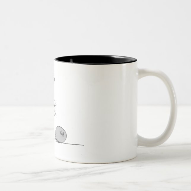 De Café Em Dois Tons Você balança, você ordena a caneca (Direita)