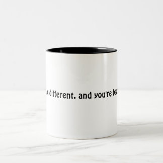 De Café Em Dois Tons Você é caneca bonita