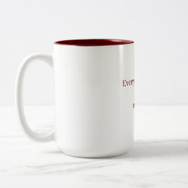 De Café Em Dois Tons Você é Tudo Para Mim – Caneca Personalizada Românt