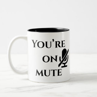 De Café Em Dois Tons Você está no mudo” Caneca para o Primeiro Dia no Z