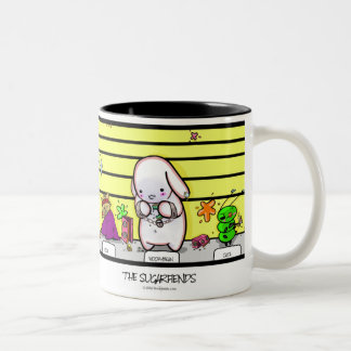 De Café Em Dois Tons Woofybean - caneca