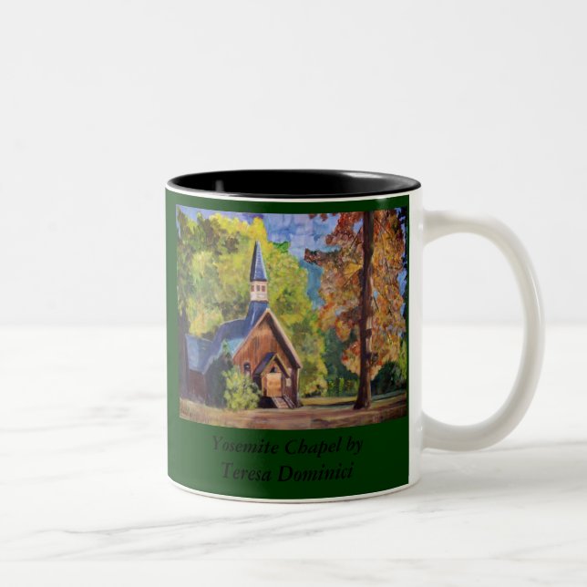 De Café Em Dois Tons Yosemite - caneca (Direita)