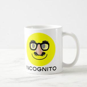 De Café 'em incógnito CANECA da CARA