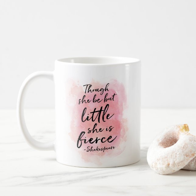 De Café Embora seja mas pouco, é caneca feroz (Com Donut)