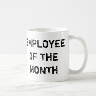 De Café Empregado da caneca do mês