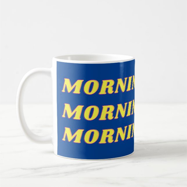 De Café Empresa letal (não oficial) - MANHÃ! Caneca (Esquerda)
