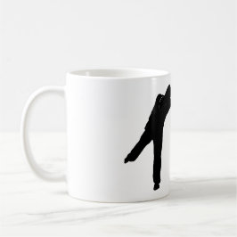 De Café Encontre-se no preto da caneca | do movimento no