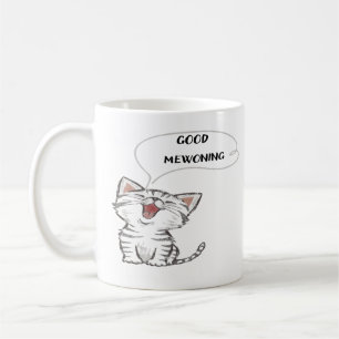 De Café Engraçada Caneca Para Gatos