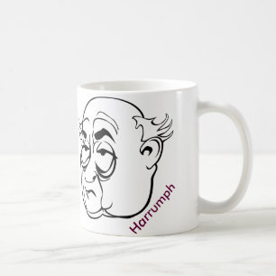 De Café Engraçado: Caneca mal-humorada do ancião,