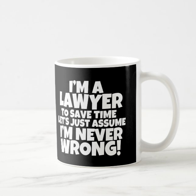 De Café Engraçado eu sou uma caneca do advogado muitas (Direita)