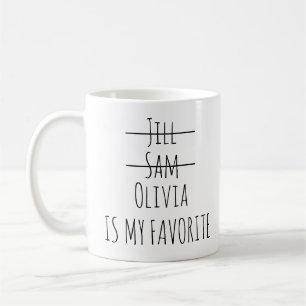 De Café Engraçado personalizado, caneca favorita, presente