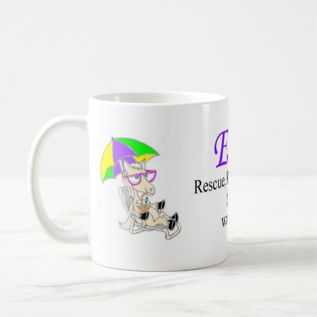 De Café Eqüino reclina a caneca (Esquerda)