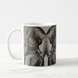 De Café Esboço a lápis um pouco mais mulher 1 caneca