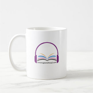 De Café Escute acima e leia a caneca clássica