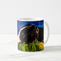 Esforço do cão da caneca